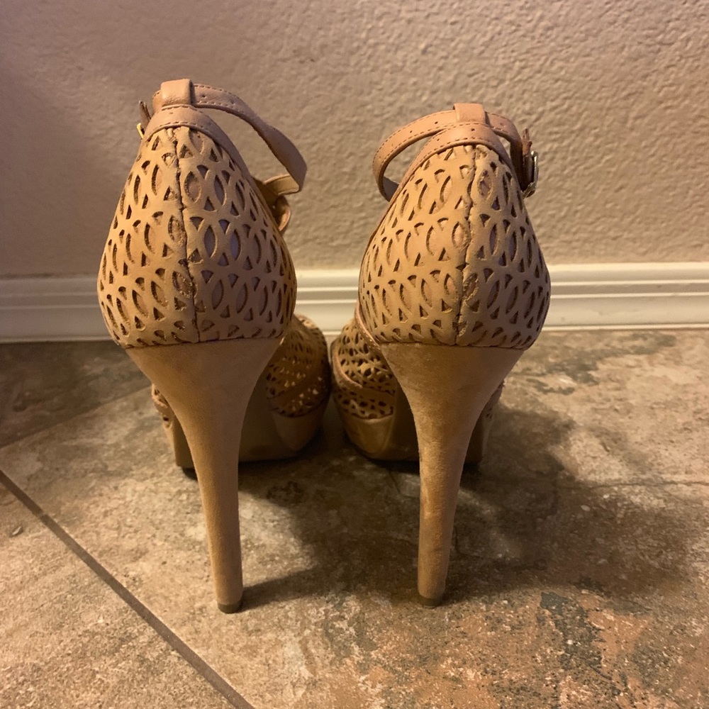 BCBG Generation Open Toe Heels - Picture 2 of 3